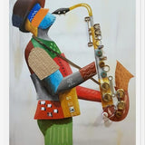 Cuadro Saxofonista