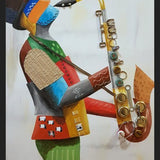 Cuadro Saxofonista