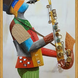 Cuadro Saxofonista