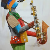 Canvas Saxofonista