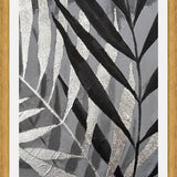 Cuadro Silver palm leaf