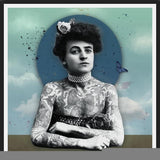 Cuadro woman tatoo