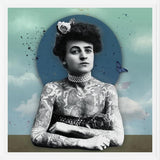 Cuadro woman tatoo