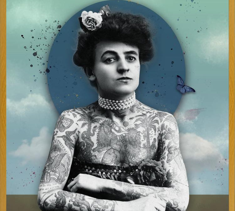 Cuadro woman tatoo