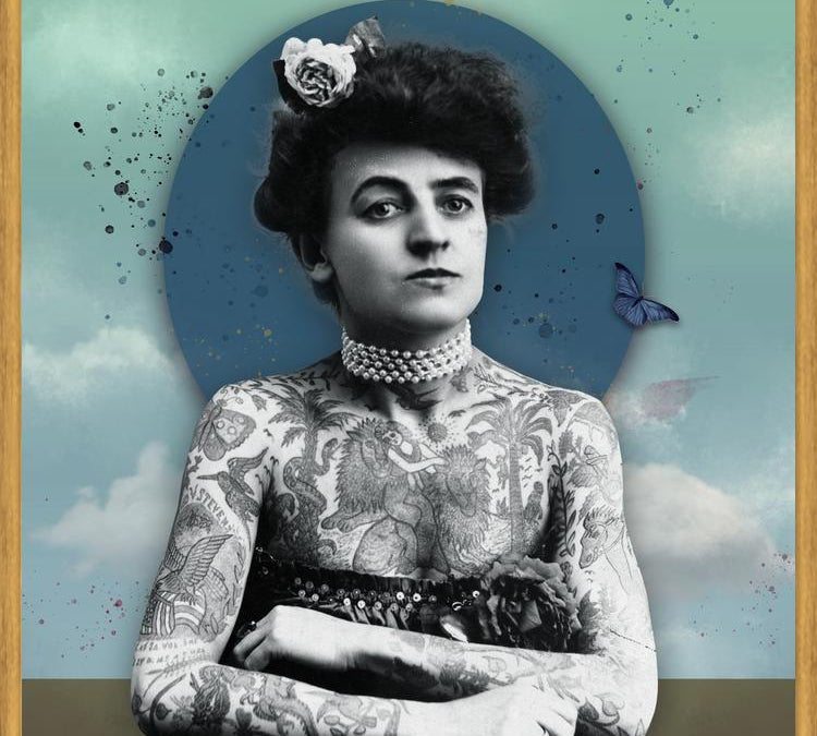 Cuadro woman tatoo