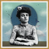 Cuadro woman tatoo