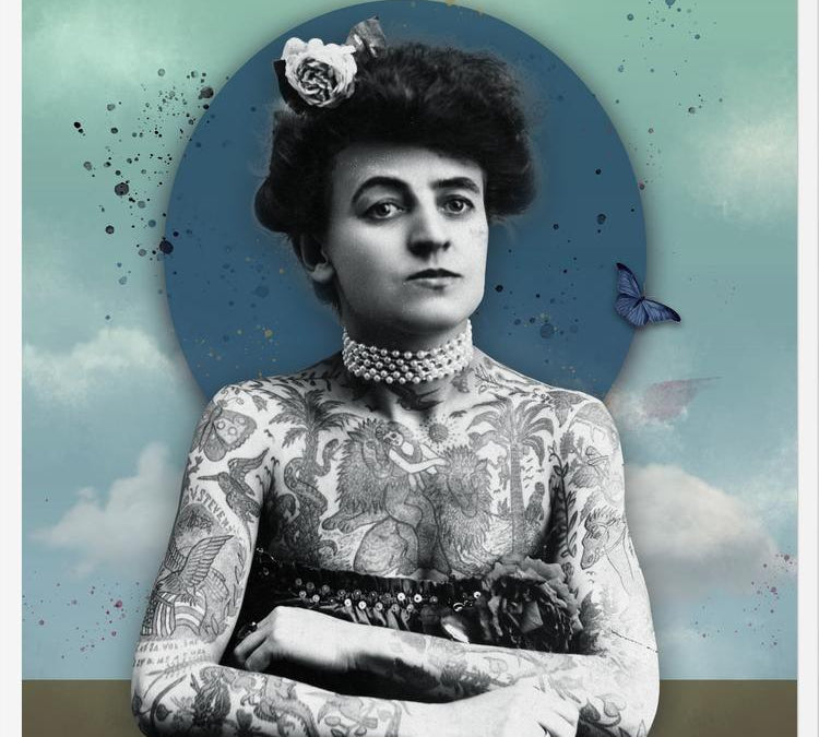 Cuadro woman tatoo