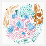 Cuadro Circulo de flores