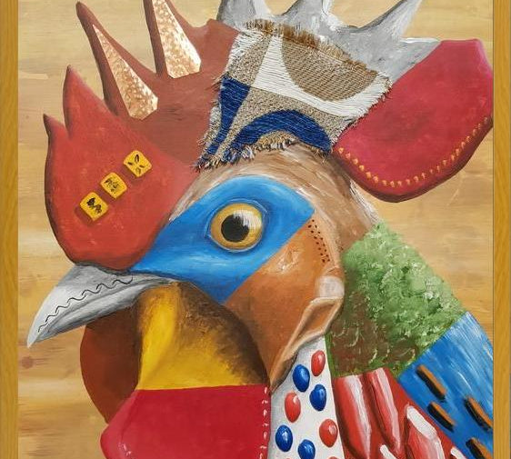 Cuadro Gallo 2