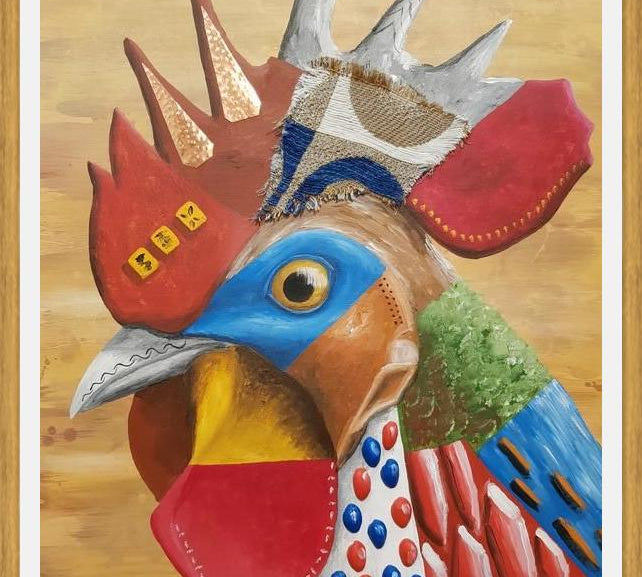Cuadro Gallo 2