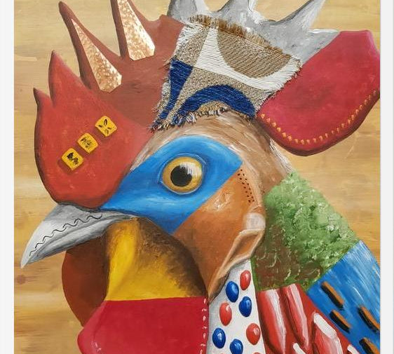 Cuadro Gallo 2