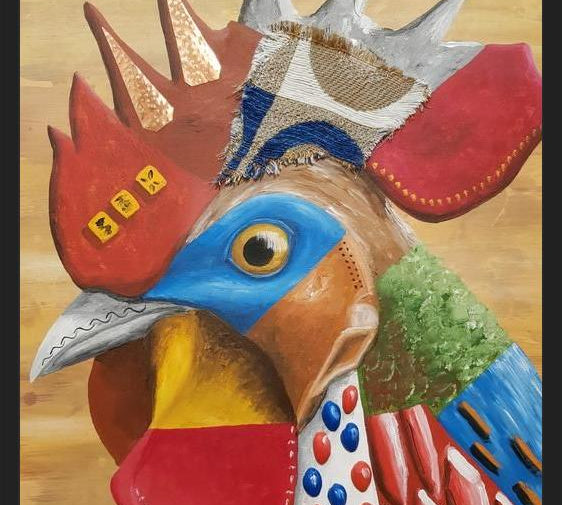 Cuadro Gallo 2