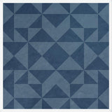 Cuadro Geométrico Elegante Azul