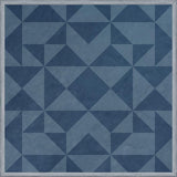 Cuadro Geométrico Elegante Azul
