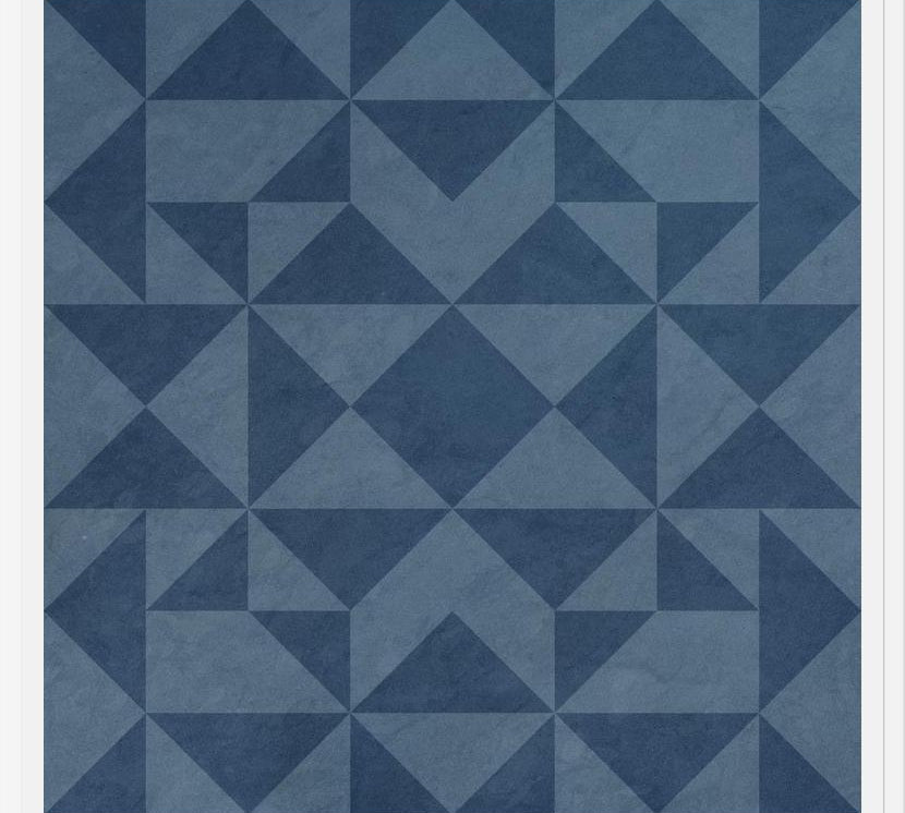 Cuadro Geométrico Elegante Azul