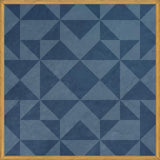 Cuadro Geométrico Elegante Azul