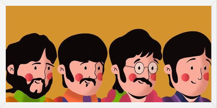 Cuadro Fab Four