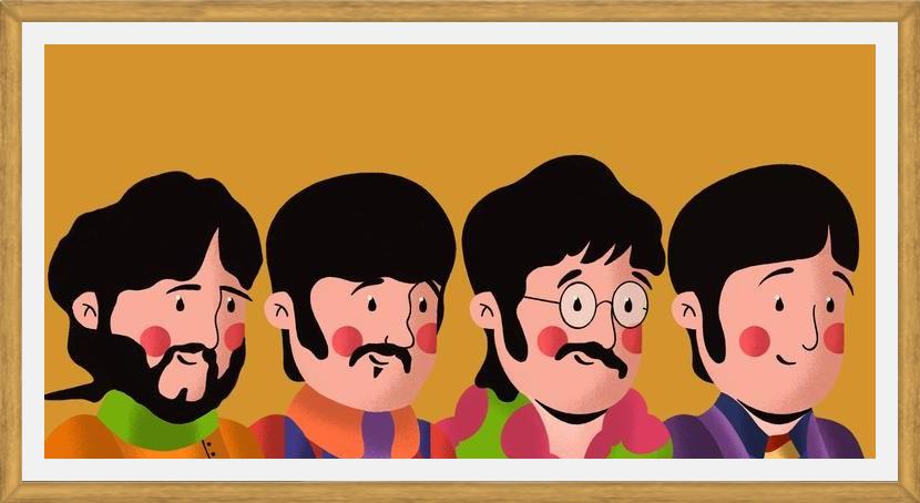 Cuadro Fab Four