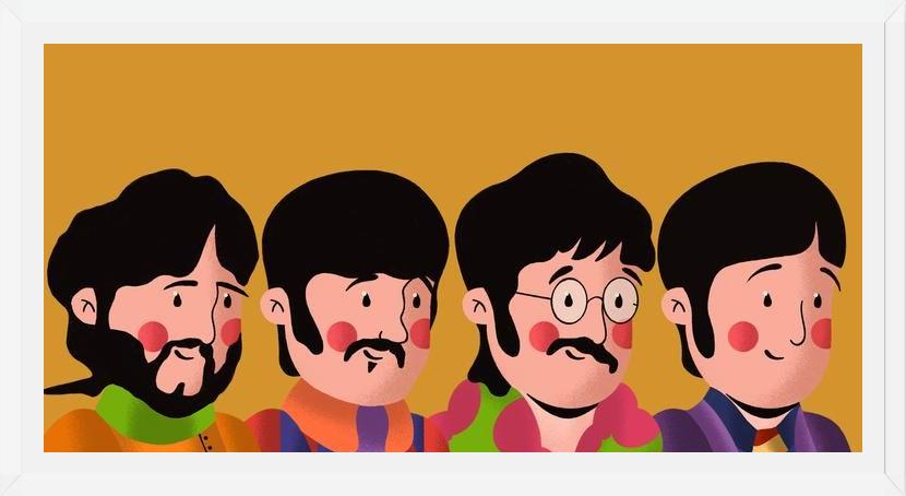 Cuadro Fab Four