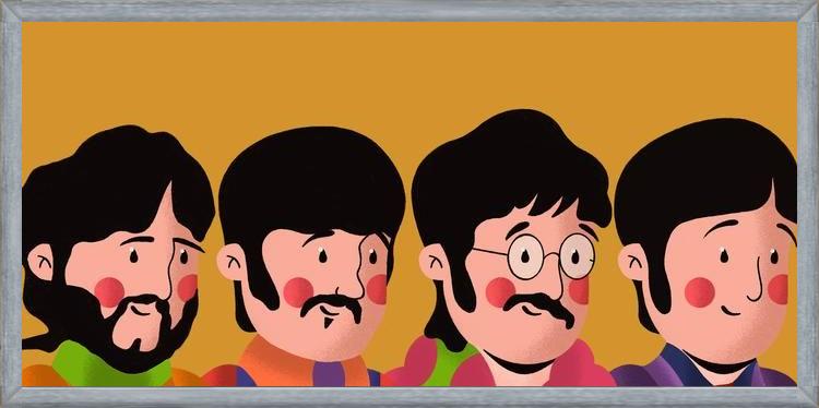 Cuadro Fab Four