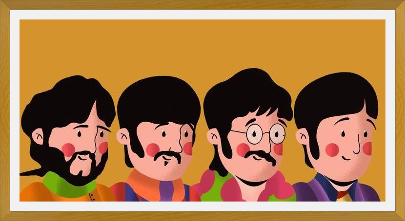 Cuadro Fab Four