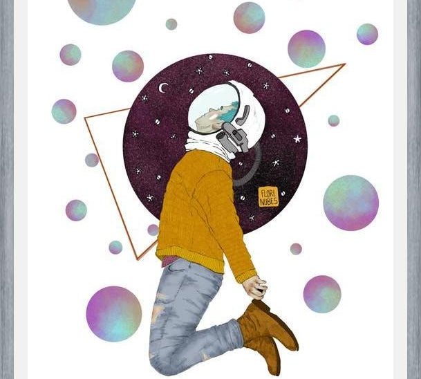 Cuadro Astronauta