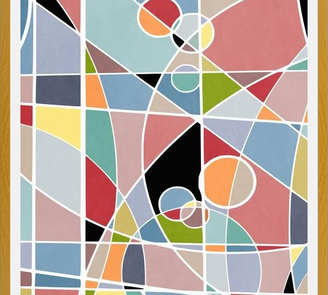 Cuadro Geometric Concept 02