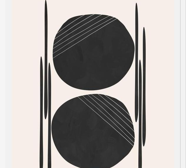 Cuadro Bold Monochromatics 1