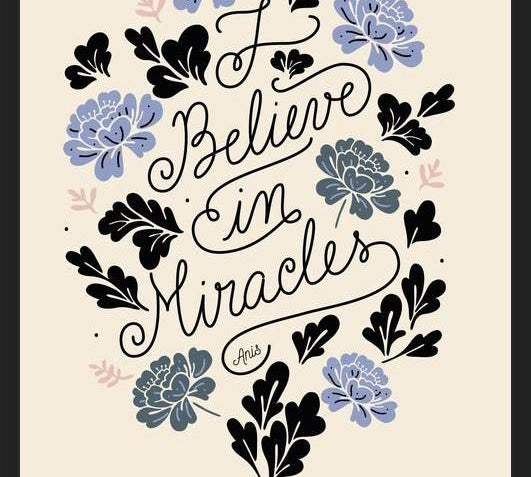 Cuadro I Believe in Miracles