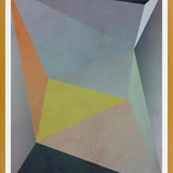 Cuadro Interconnected Triangles IV