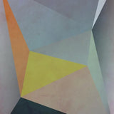 Canvas Interconnected Triangles IV