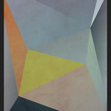 Cuadro Interconnected Triangles IV