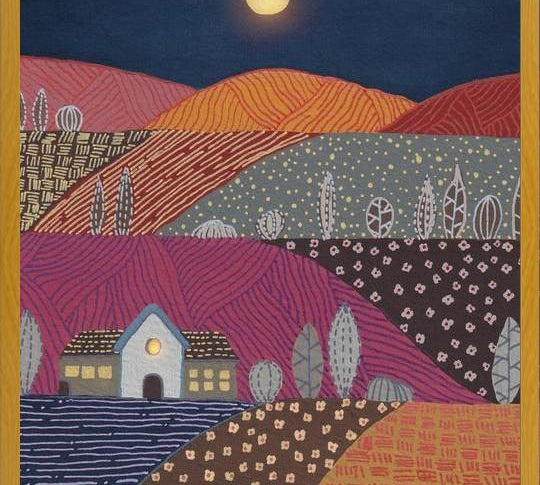 Cuadro Midnight landscape II