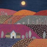 Canvas Midnight landscape II