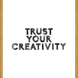 Cuadro Trust your creativity