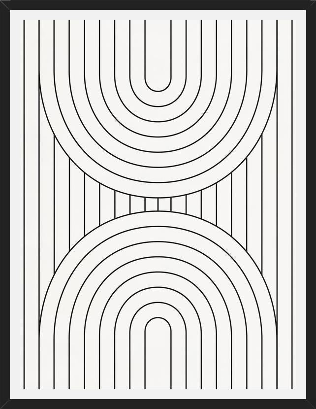Cuadro Lines And Shapes - b03