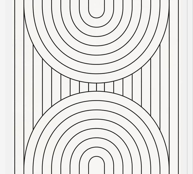 Cuadro Lines And Shapes - b03