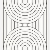 Cuadro Lines And Shapes - b03