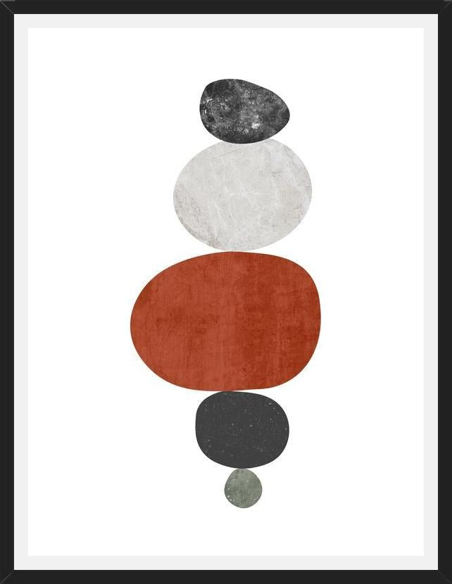 Cuadro Pebbles in balance 4