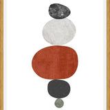 Cuadro Pebbles in balance 4