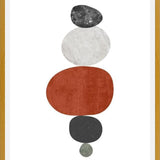Cuadro Pebbles in balance 4