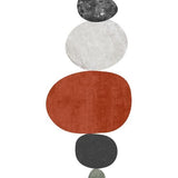 Canvas Pebbles in balance 4