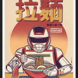 Cuadro Juspion Eating Ramen
