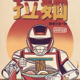 Canvas Juspion Eating Ramen
