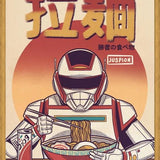 Cuadro Juspion Eating Ramen