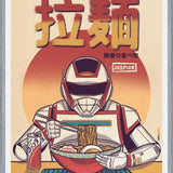 Cuadro Juspion Eating Ramen