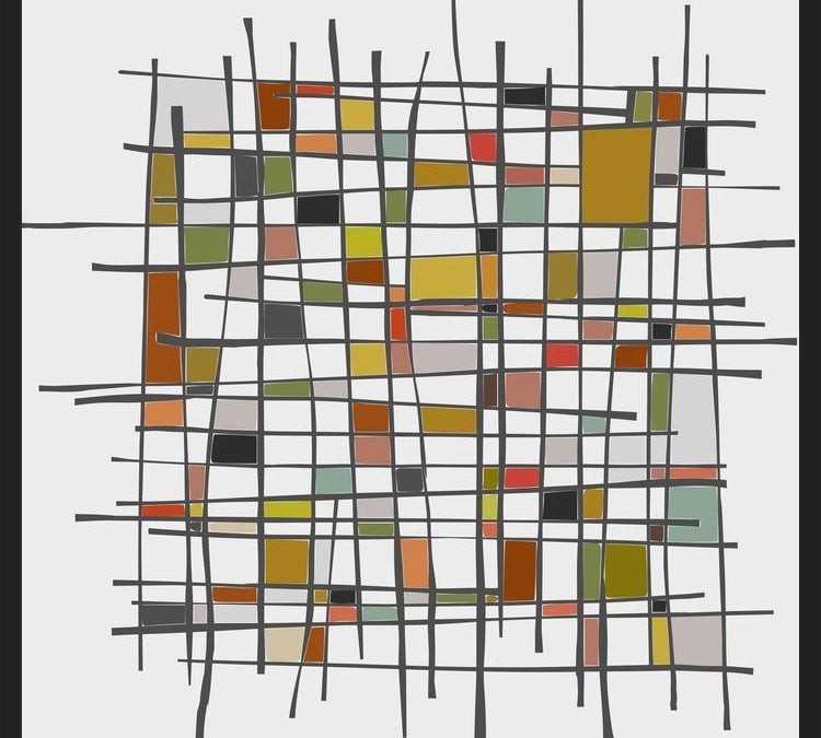 Cuadro Abstract Composition 1104
