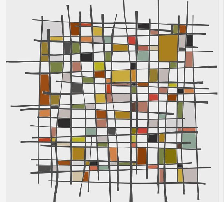 Cuadro Abstract Composition 1104