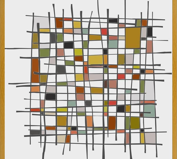 Cuadro Abstract Composition 1104