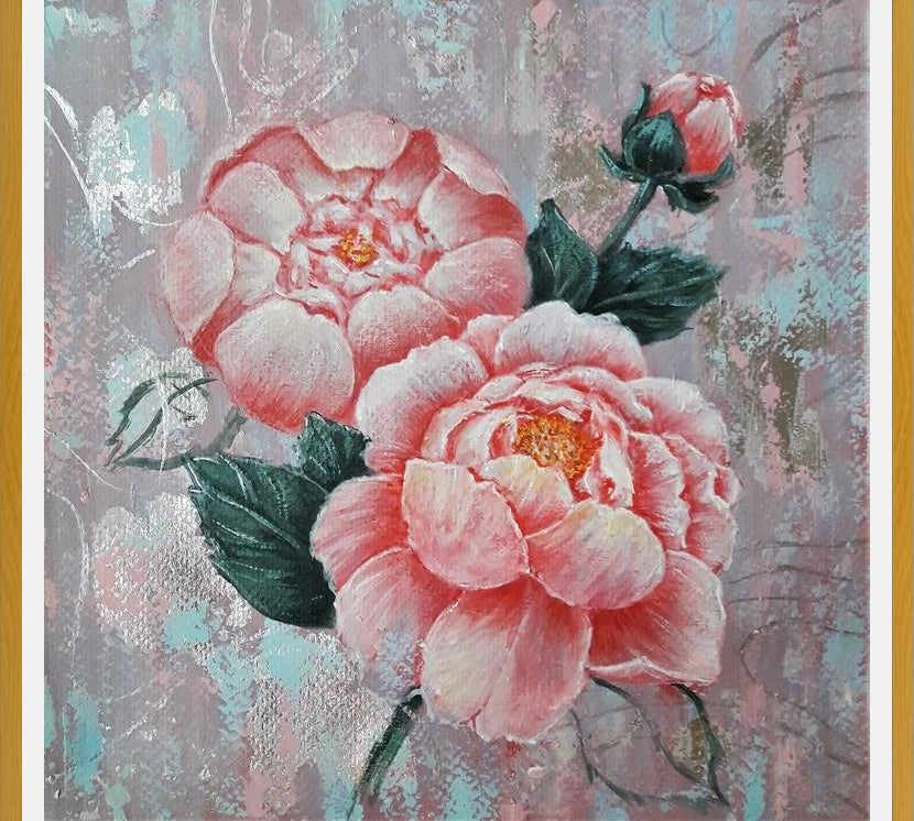 Cuadro Vintage Peony